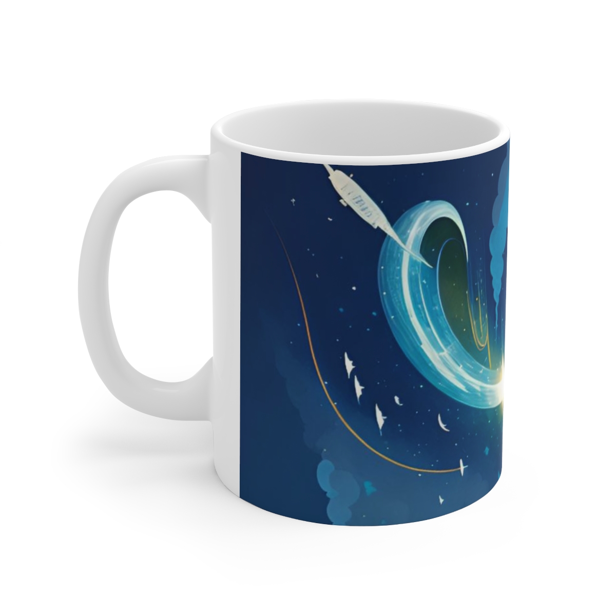 Cosmic Sky Ceramic Mug 11oz - Image 3