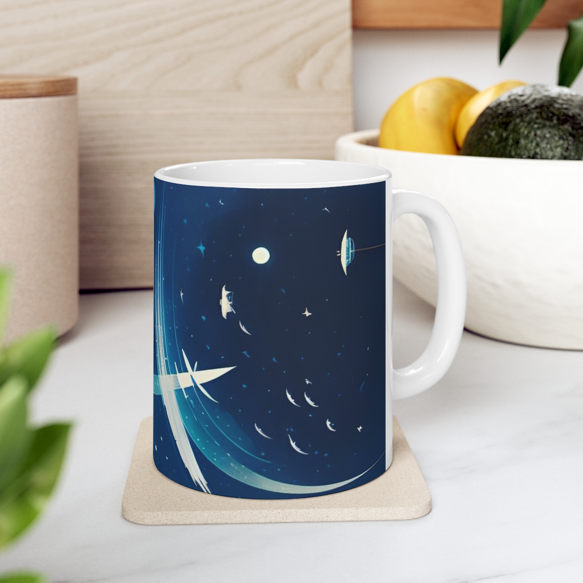 Cosmic Sky Ceramic Mug 11oz - Image 7