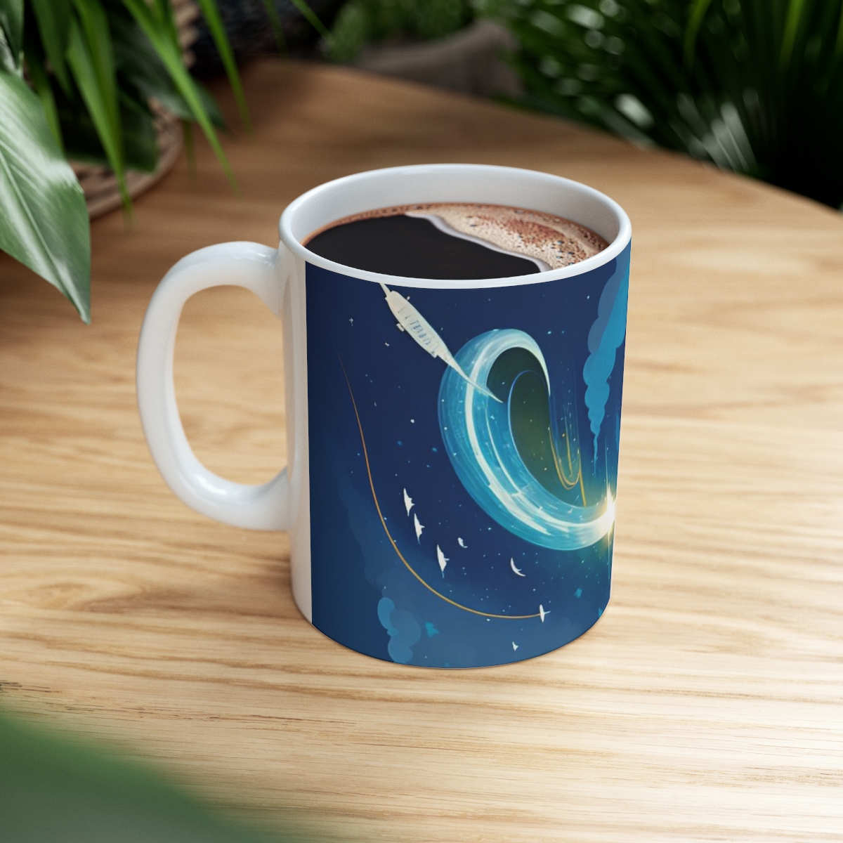 Cosmic Sky Ceramic Mug 11oz - Image 8