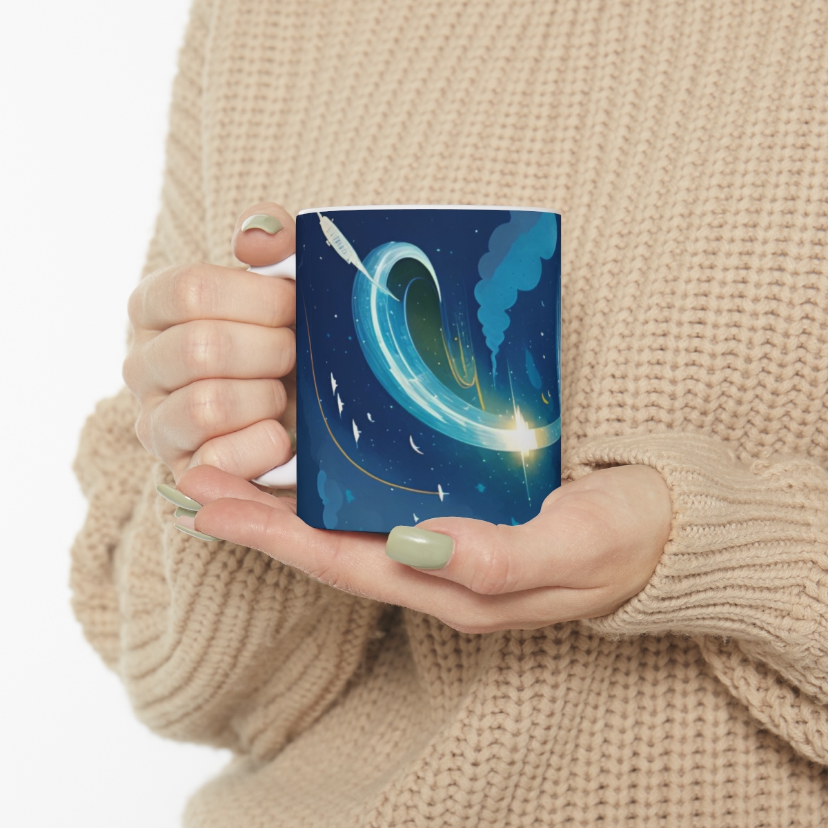 Cosmic Sky Ceramic Mug 11oz - Image 10